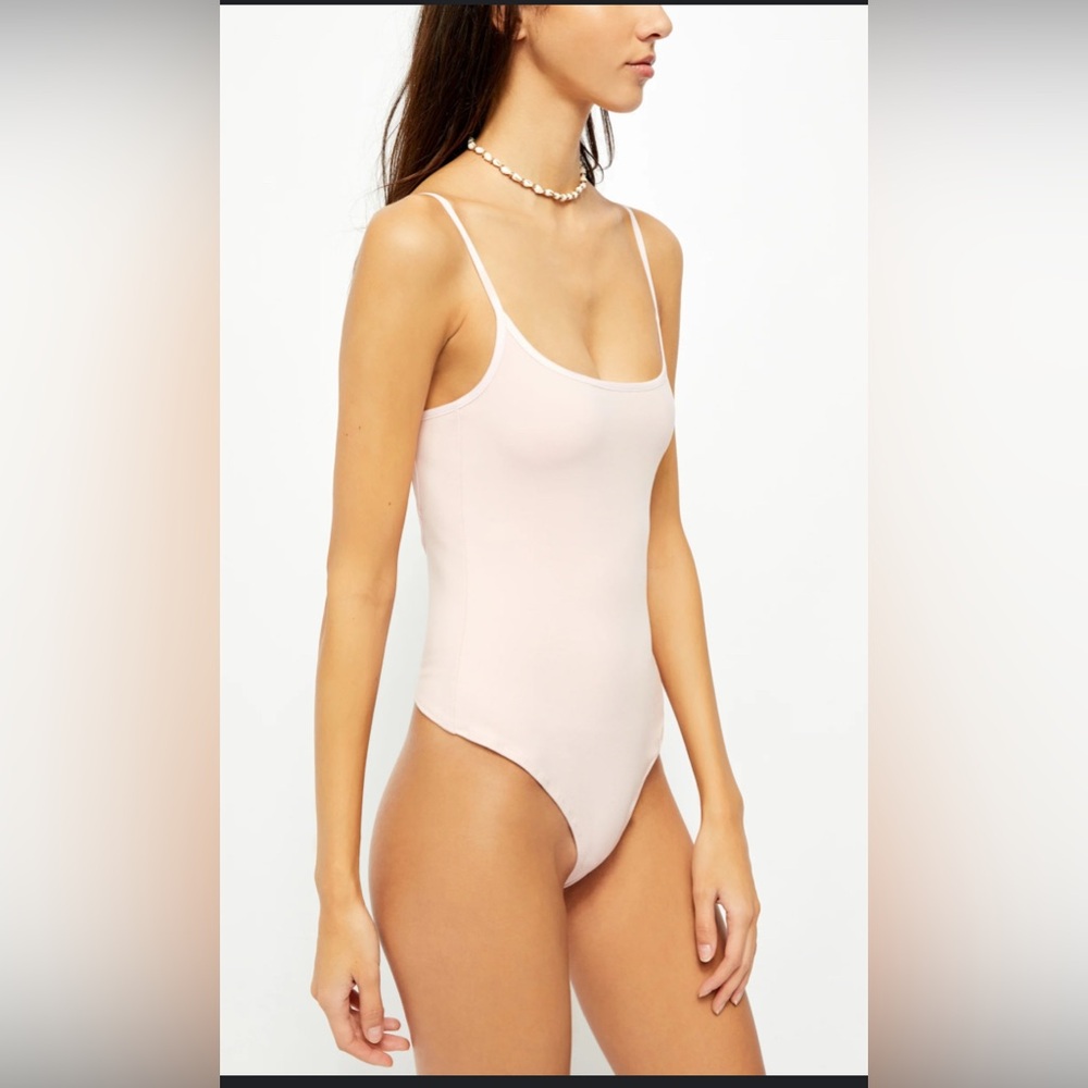 Miu Miu Beige Bodysuit